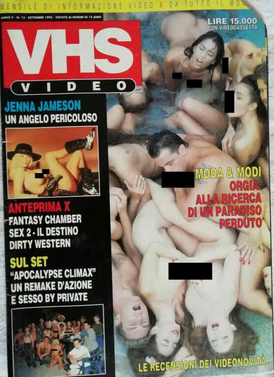 VHS VIDEO magazine side cover Issue 13  September 1995