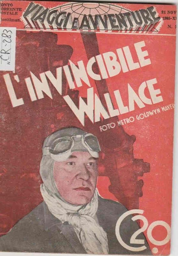 VIAGGI E AVVENTURE magazine side cover 21 November 1935