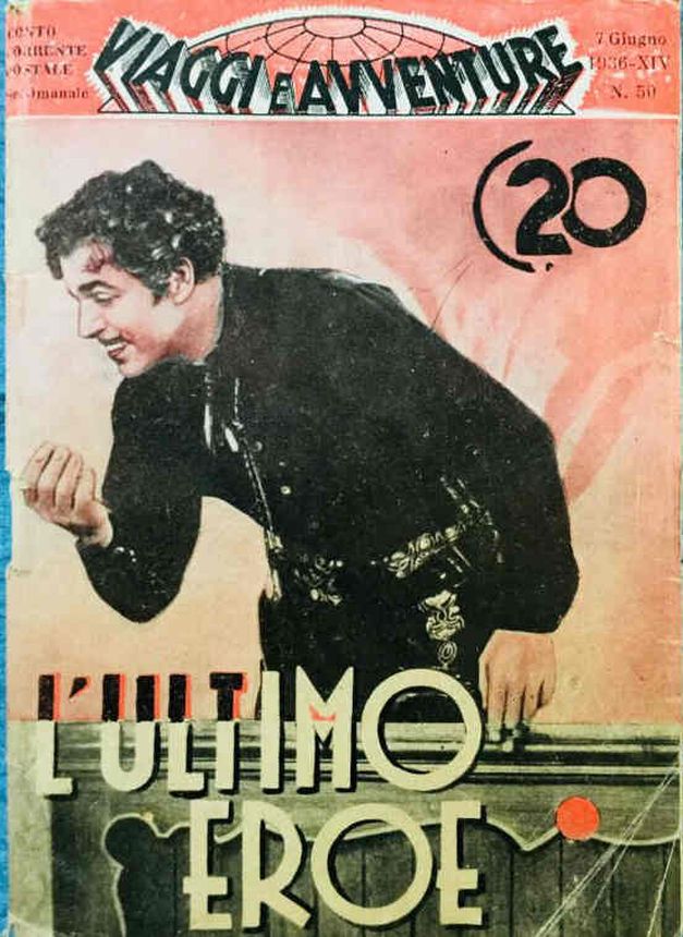 VIAGGI E AVVENTURE magazine side cover Issue 50 7 June 1936