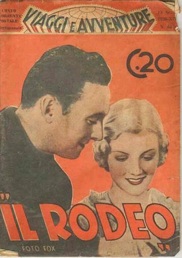 VIAGGI E AVVENTURE magazine side cover Issue 64 13 September 1936