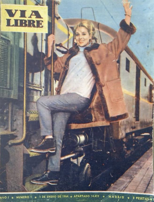 VIA LIBRE magazine side cover Issue 1  January 1964