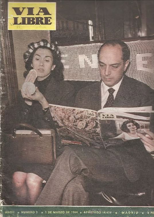 VIA LIBRE magazine side cover Issue 3  March 1964