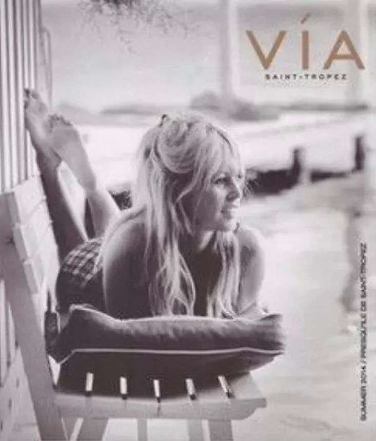 VIA SAINT TROPEZ magazine side cover Issue 11 Summer 2017