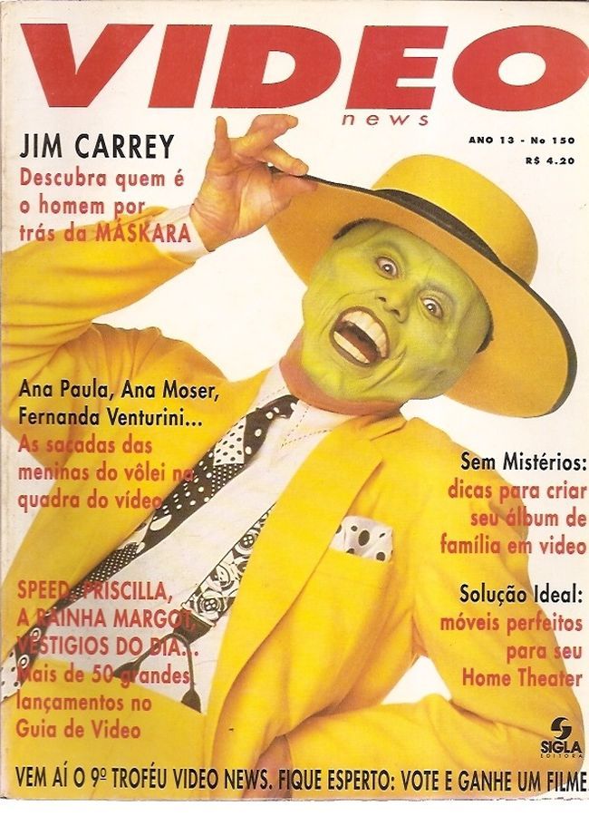 VIDEO NEWS (Br) magazine side cover Issue 150  1995