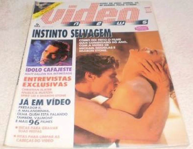 VIDEO NEWS (Br) magazine side cover Issue 118  1992
