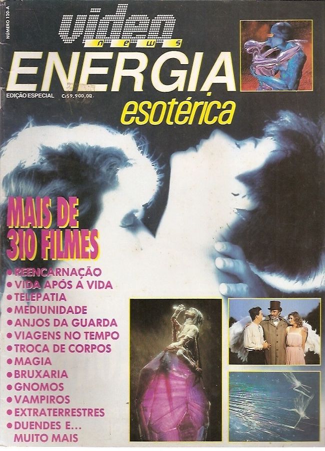 VIDEO NEWS (Br) magazine side cover Issue 120A  1992