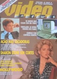 VIDEO NEWS (Br) magazine side cover Issue 129  1993
