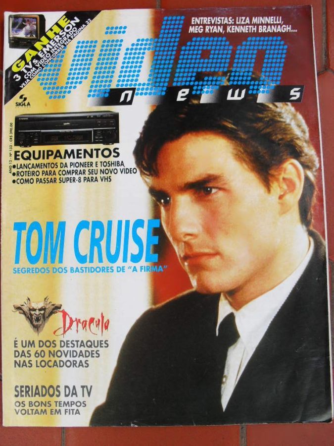 VIDEO NEWS (Br) magazine side cover Issue 133  1993