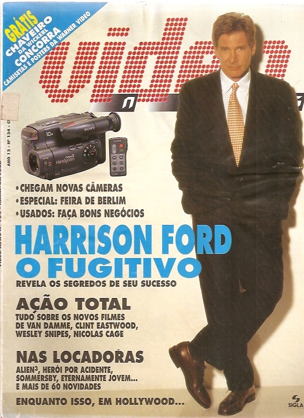 VIDEO NEWS (Br) magazine side cover Issue 134  1993