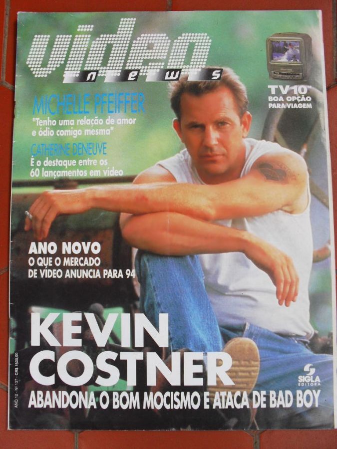 VIDEO NEWS (Br) magazine side cover Issue 137  1994