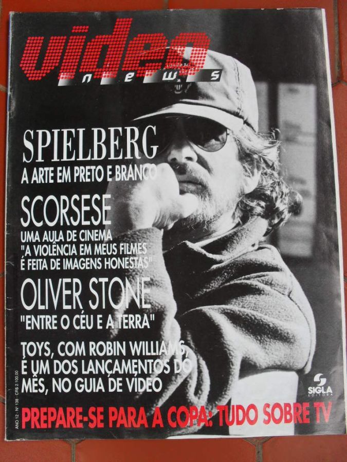 VIDEO NEWS (Br) magazine side cover Issue 138  1994