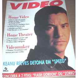VIDEO NEWS (Br) magazine side cover Issue 144  1994