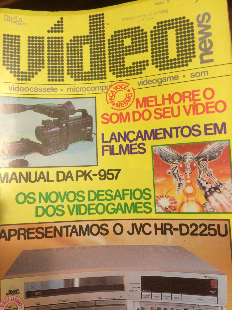 VIDEO NEWS (Br) magazine side cover Issue 20  1983