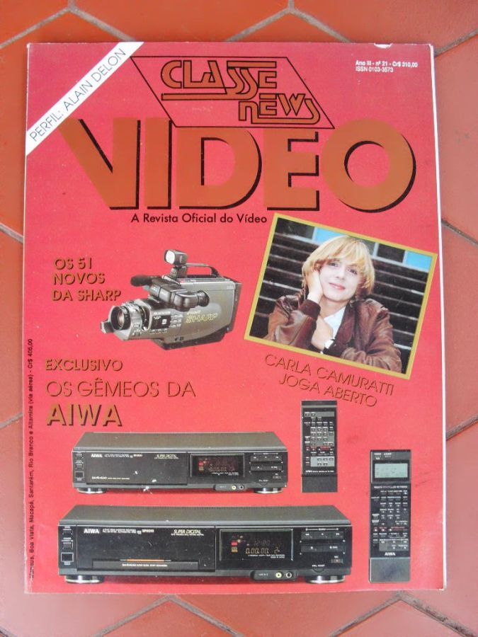 VIDEO NEWS (Br) magazine side cover Issue 21  1984
