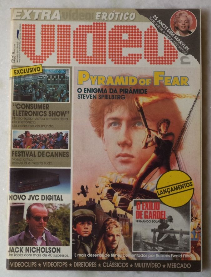 VIDEO NEWS (Br) magazine side cover Issue 26  1984