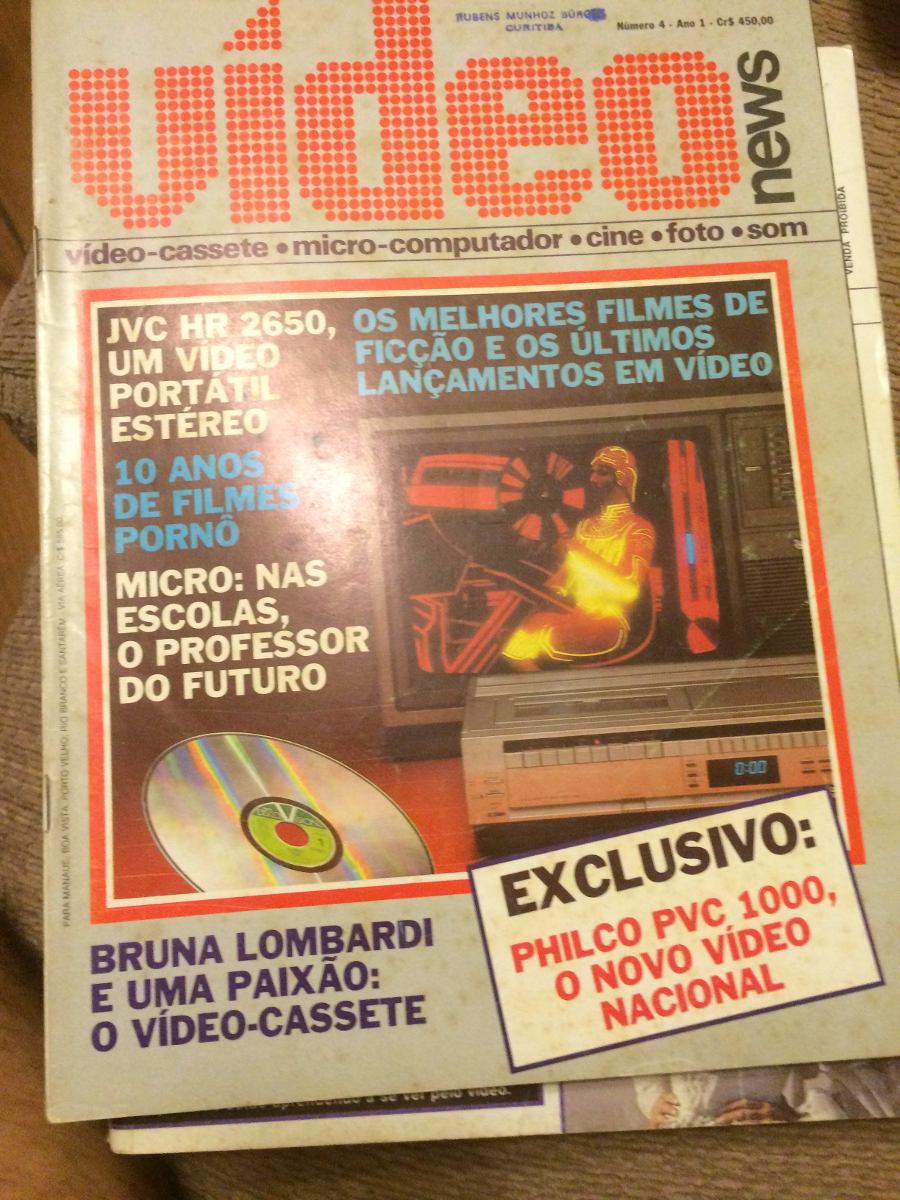 VIDEO NEWS (Br) magazine side cover Issue 4  1982