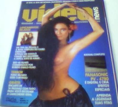 VIDEO NEWS (Br) magazine side cover Issue 71  1988