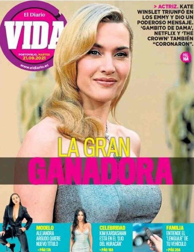 EL DIARIO VIDA magazine side cover 21 September 2021