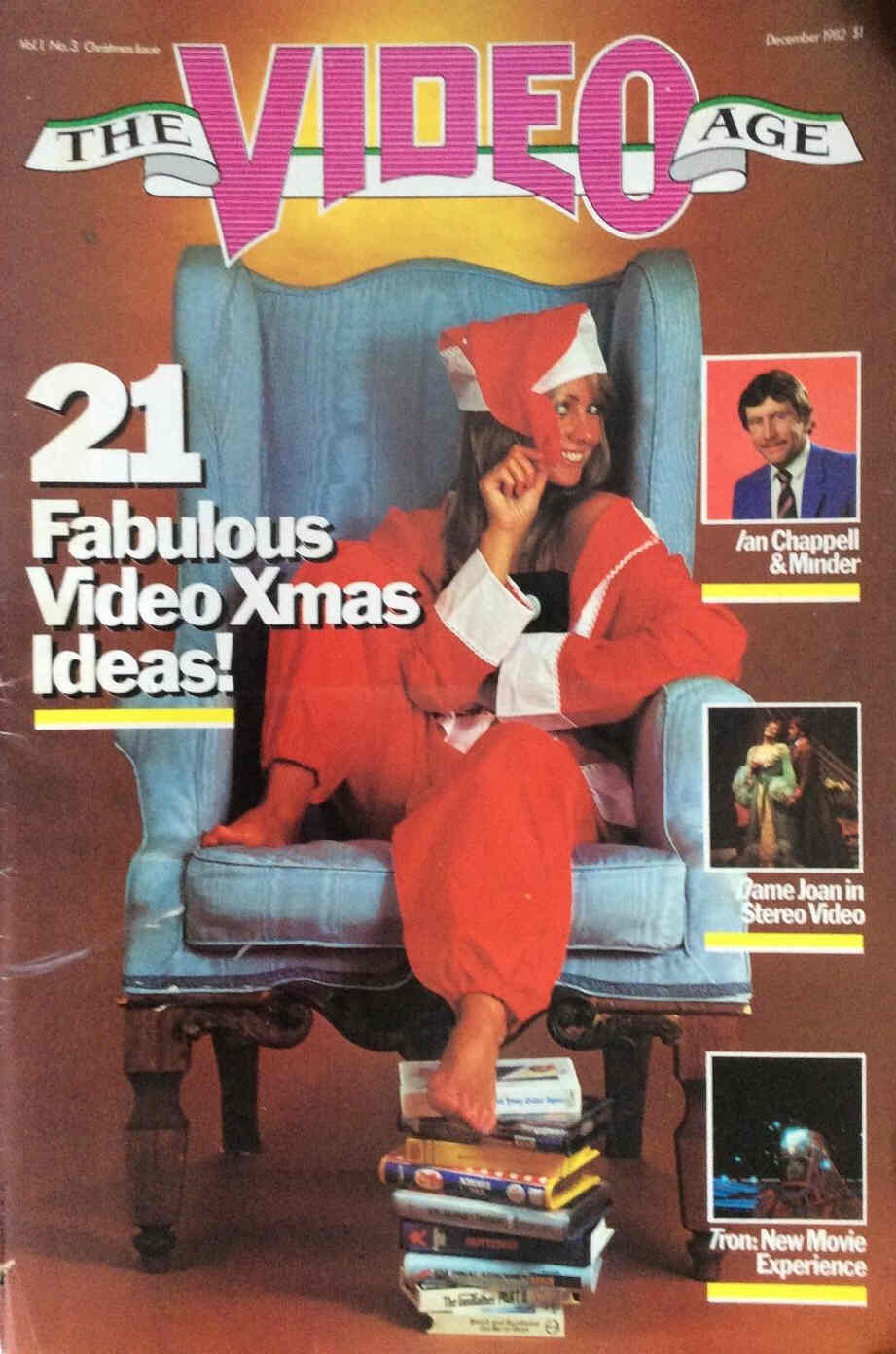 VIDEO AGE | THE magazine side cover December 1982