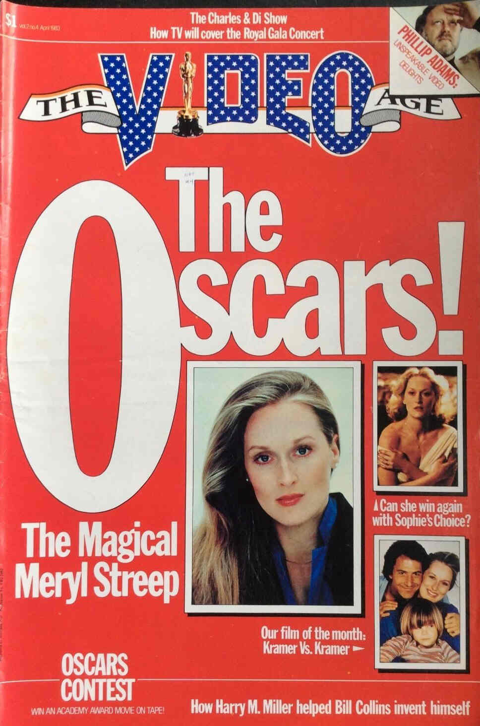 VIDEO AGE | THE magazine side cover April 1983