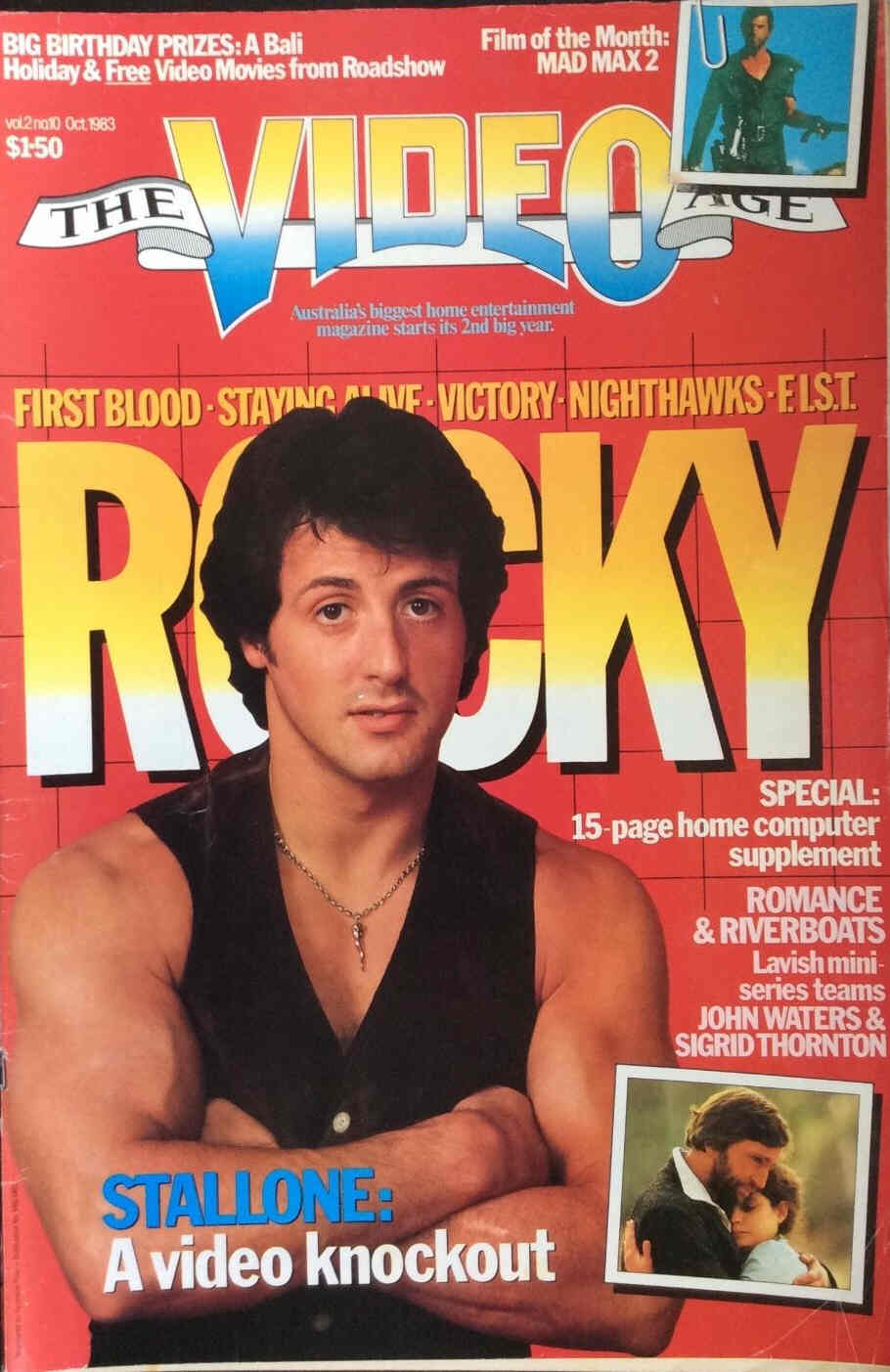 VIDEO AGE | THE magazine side cover October 1983