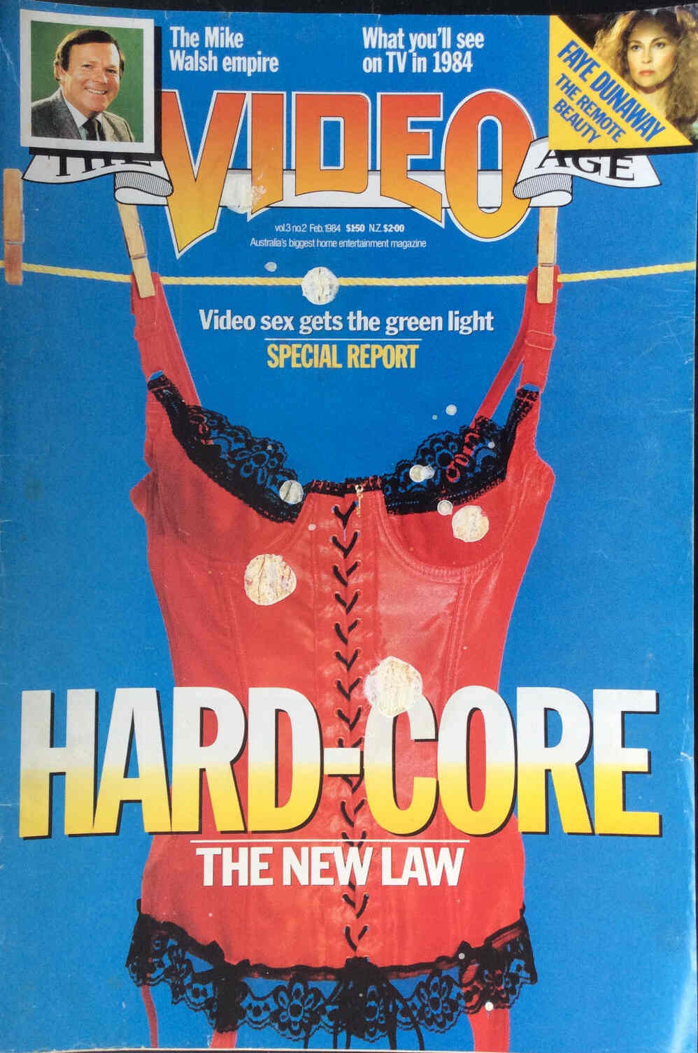 VIDEO AGE | THE magazine side cover February 1984