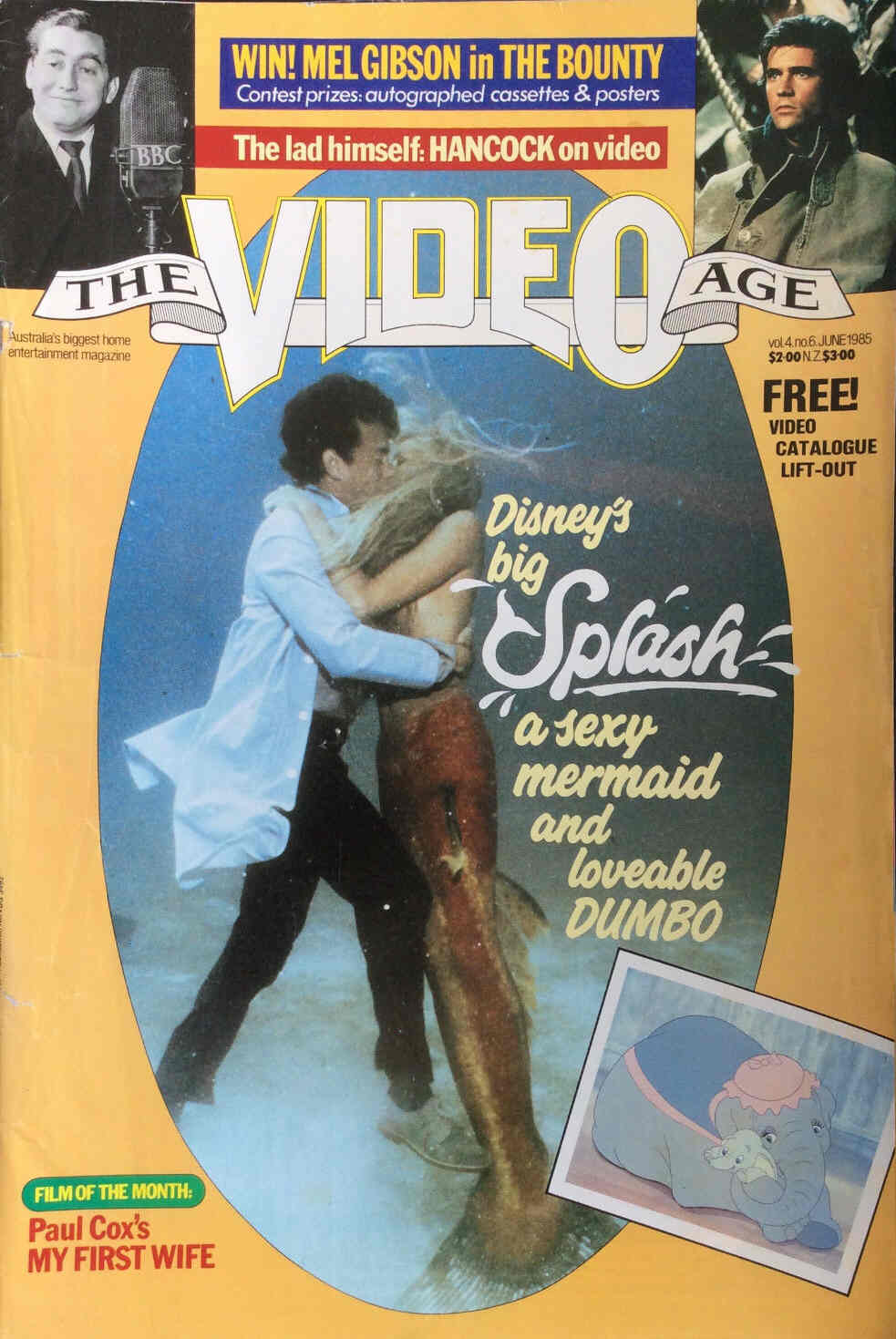 VIDEO AGE | THE magazine side cover June 1985