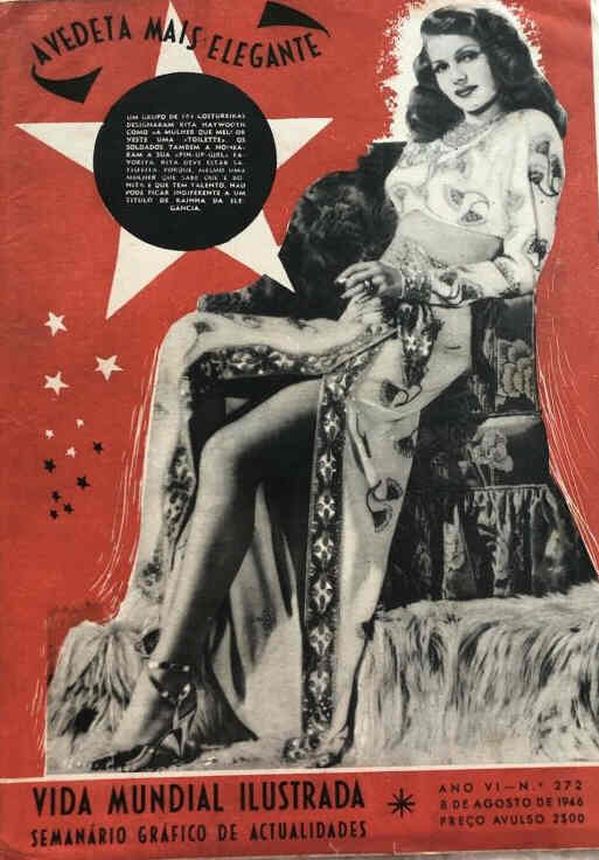 VIDA MUNDIAL ILUSTRADA magazine side cover Issue 272 8 August 1946