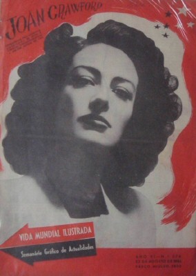 VIDA MUNDIAL ILUSTRADA magazine side cover 22 August 1946