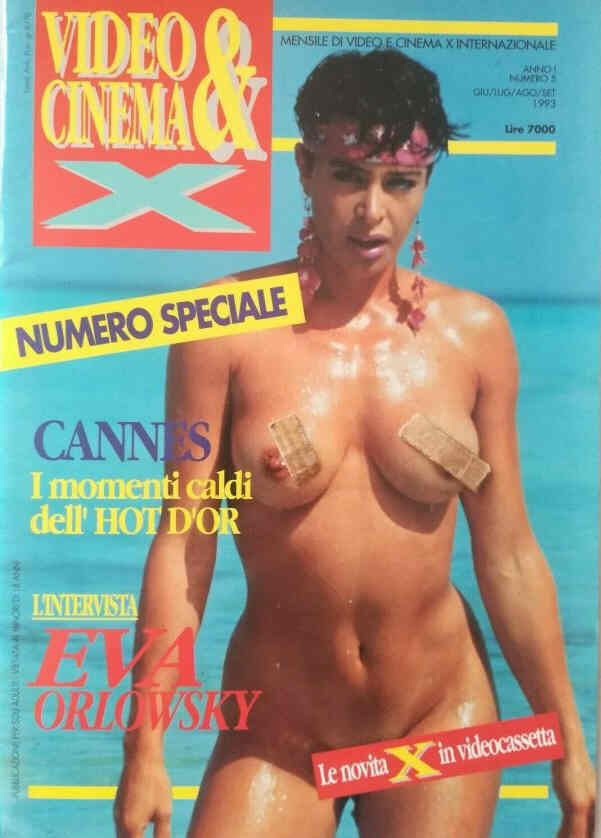 VIDEO AND CINEMA X magazine side cover Issue 5 June/September 1993