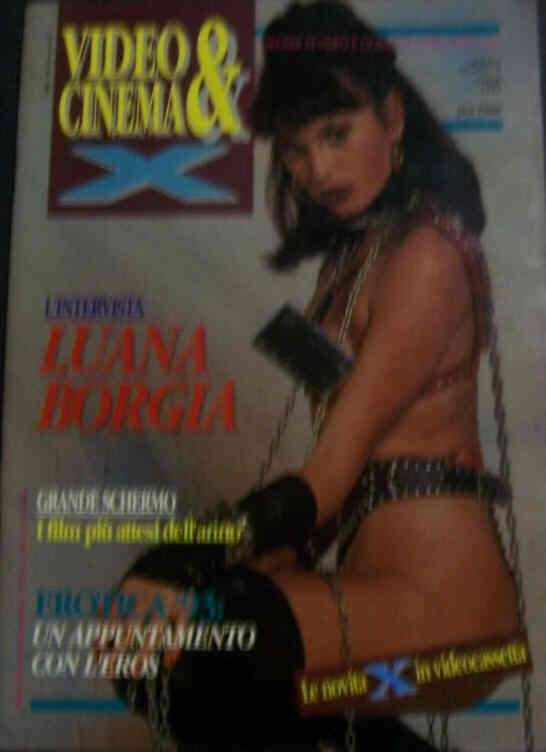 VIDEO AND CINEMA X magazine side cover Issue 3  April 1993