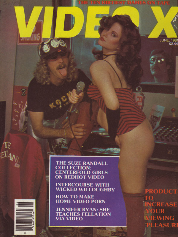 VIDEO-X magazine side cover  Vol 2 # 4 June 1981