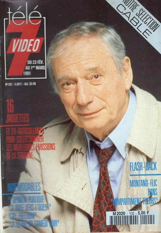 TELE 7 VIDEO magazine side cover Issue 102 23 February 1991
