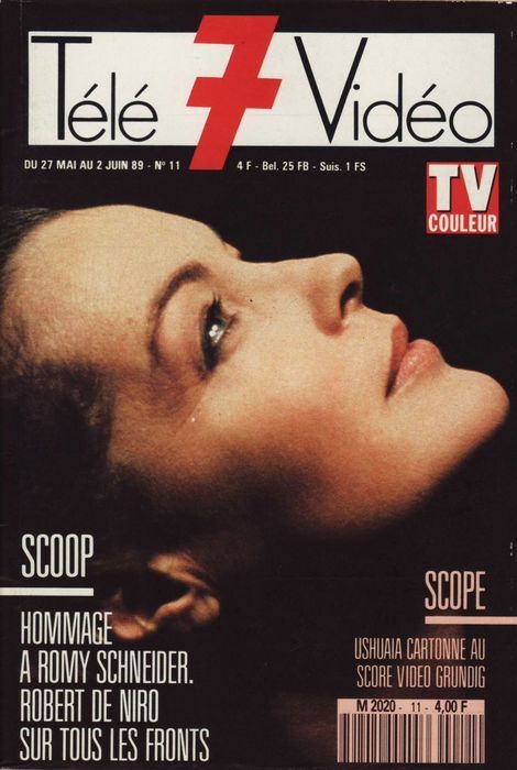 TELE 7 VIDEO magazine side cover Issue 11 27 May 1989