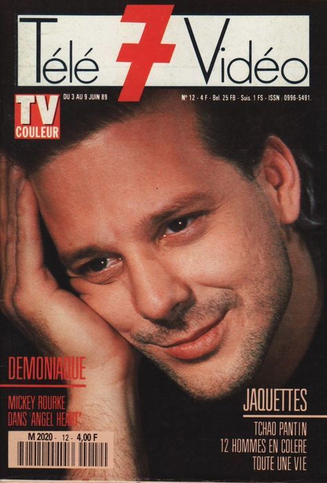TELE 7 VIDEO magazine side cover Issue 12 3 June 1989