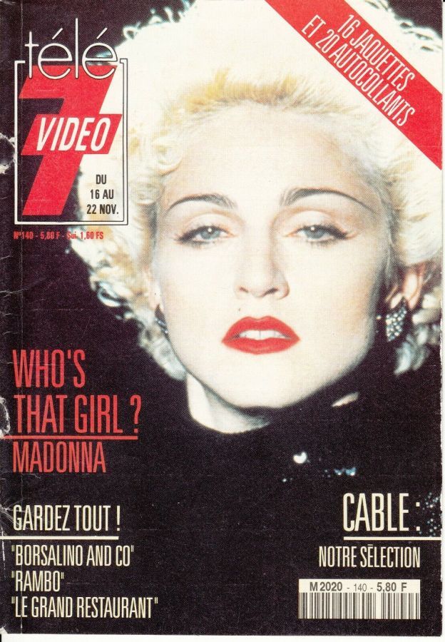 TELE 7 VIDEO magazine side cover Issue 140 16 November 1991