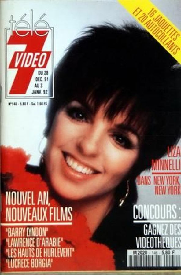 TELE 7 VIDEO magazine side cover Issue 146 28 December 1991