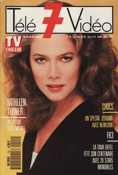 TELE 7 VIDEO magazine side cover Issue 15 24 June 1989