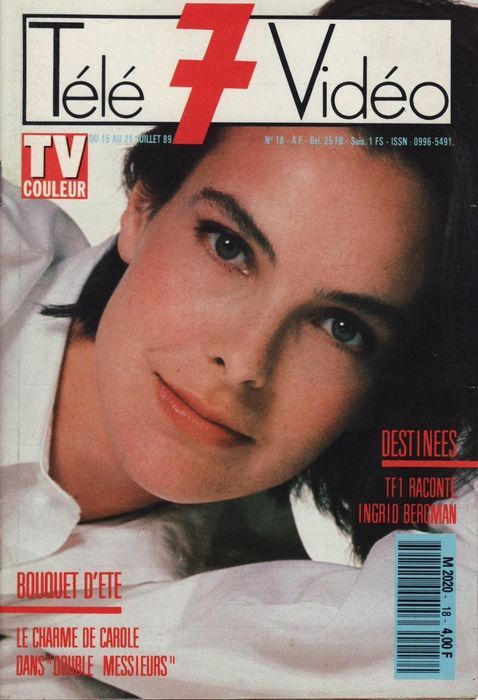 TELE 7 VIDEO magazine side cover Issue 18 15 July 1989