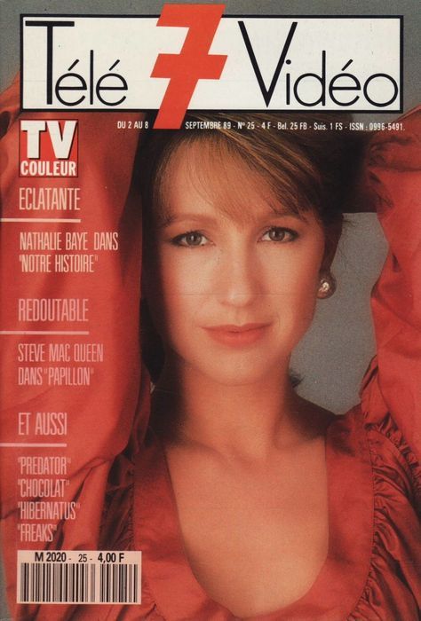 TELE 7 VIDEO magazine side cover Issue 25 2 September 1989