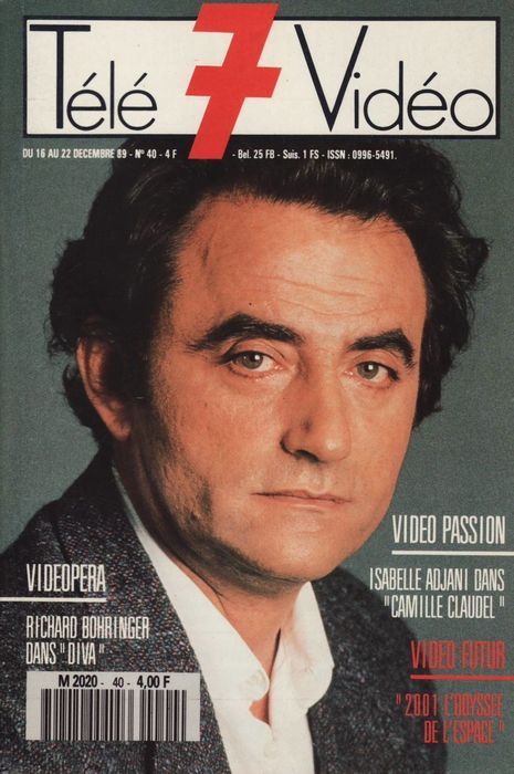 TELE 7 VIDEO magazine side cover Issue 40 16 December 1989