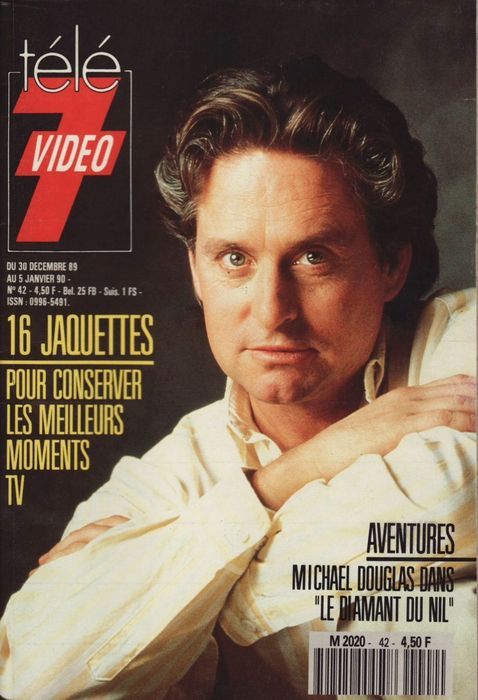 TELE 7 VIDEO magazine side cover Issue 42 30 December 1989