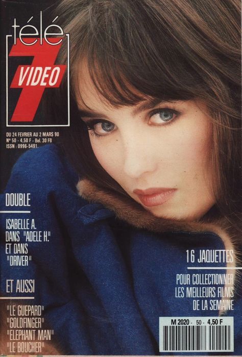 TELE 7 VIDEO magazine side cover Issue 50 24 February 1990