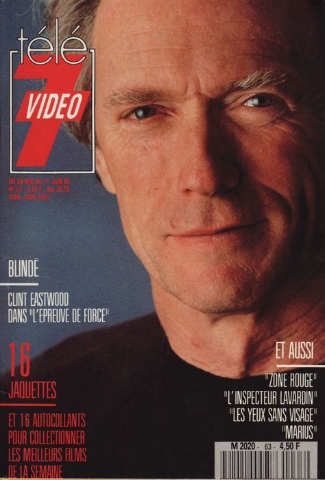 TELE 7 VIDEO magazine side cover Issue 63 26 May 1990