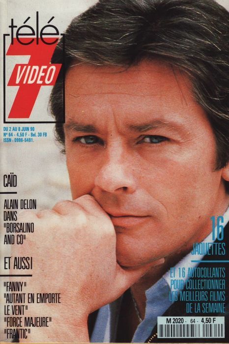 TELE 7 VIDEO magazine side cover Issue 64 2 June 1990
