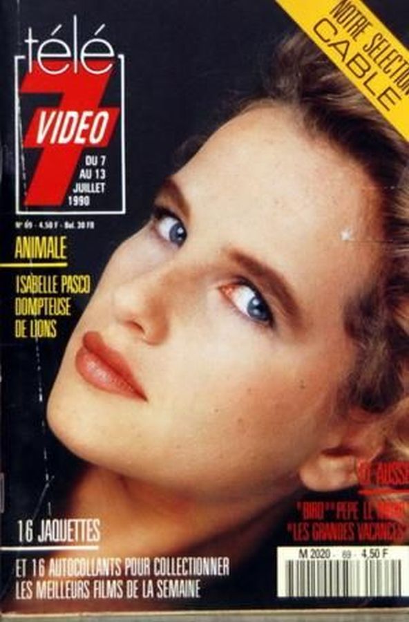 TELE 7 VIDEO magazine side cover Issue 69 7 July 1990