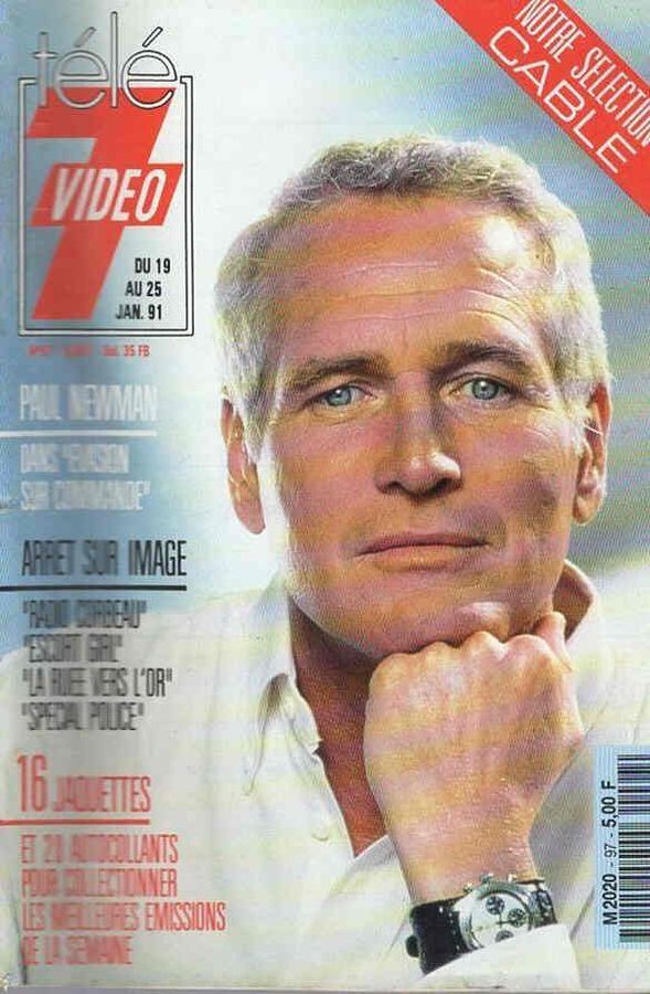 TELE 7 VIDEO magazine side cover Issue 97 19 January 1991