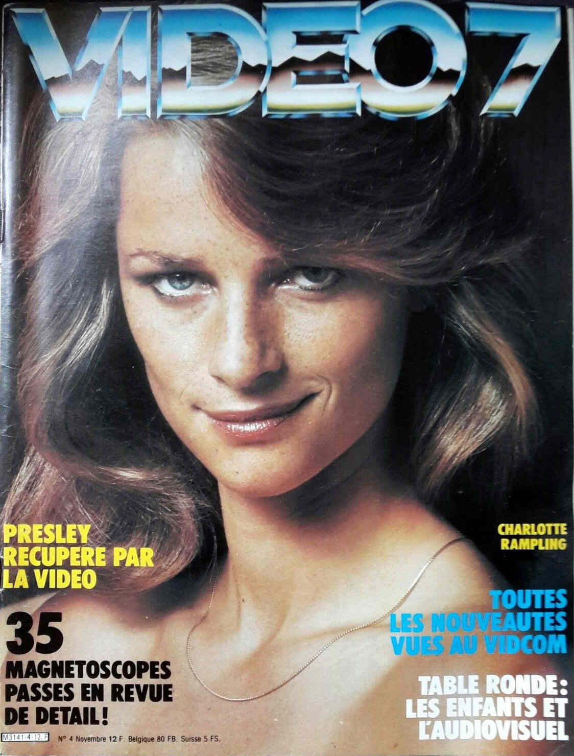 VIDEO 7 magazine side cover Issue 4 November 1981