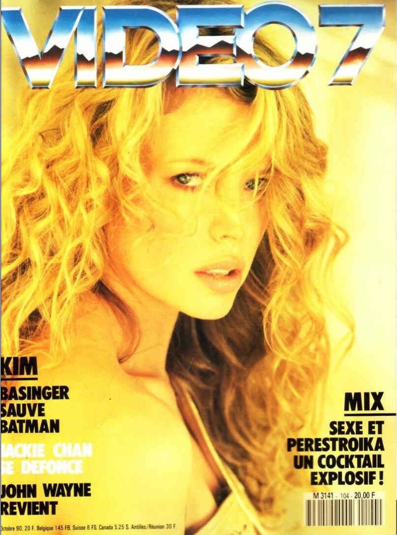 VIDEO 7 magazine side cover Issue 104 October 1990