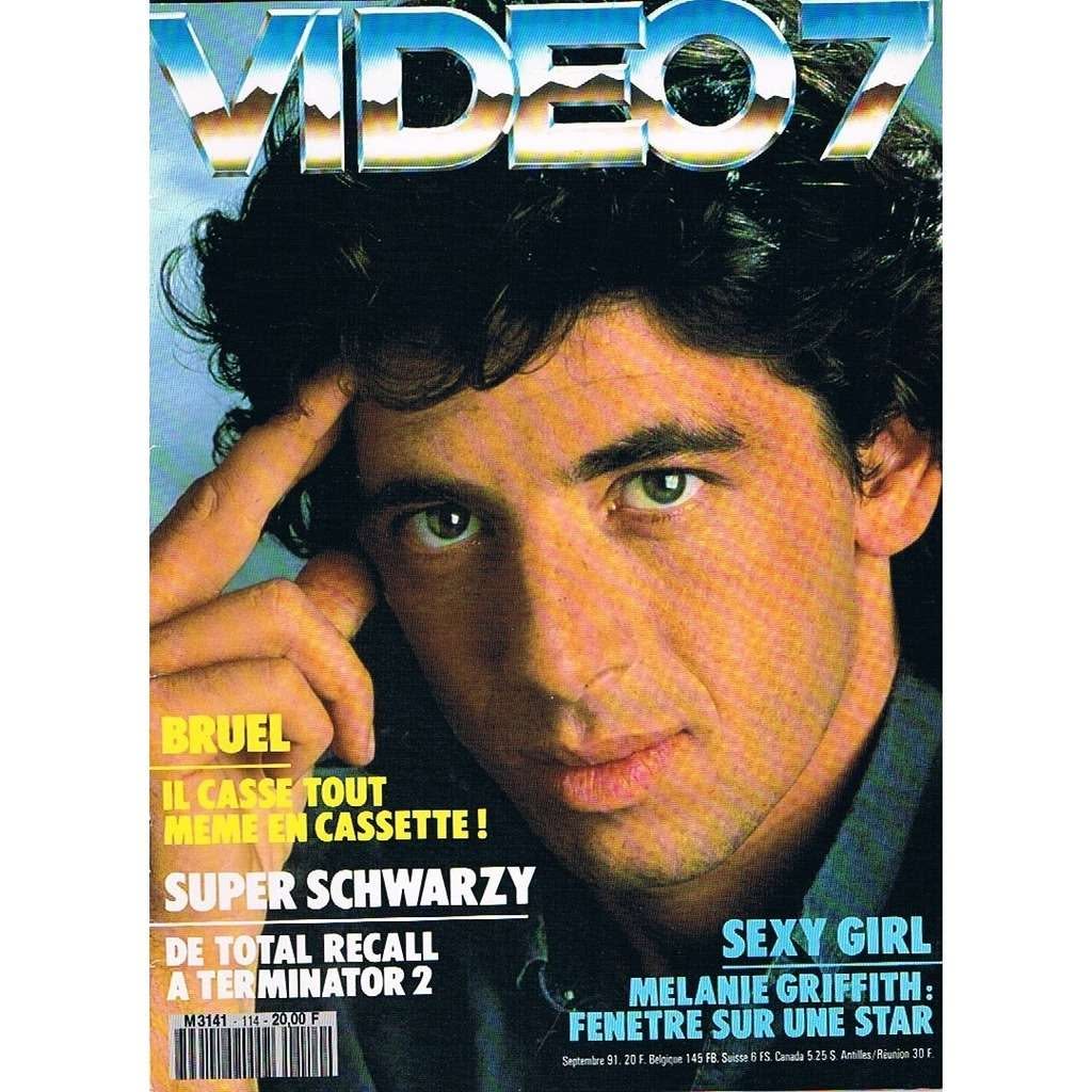 VIDEO 7 magazine side cover Issue 114 September 1991